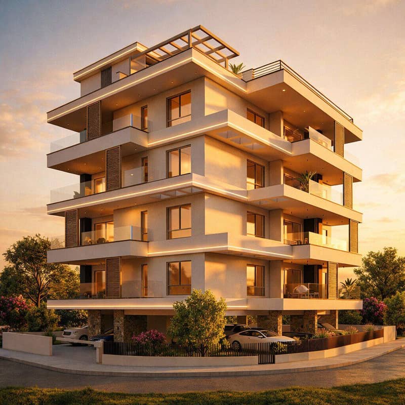 New project with a roof-top garden, Paralimni, Cyprus — photo 8