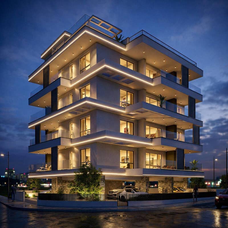 New project with a roof-top garden, Paralimni, Cyprus — photo 14