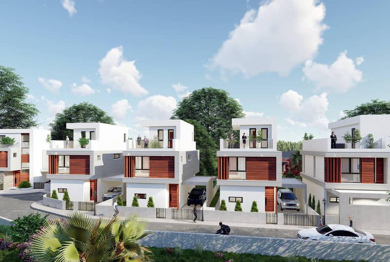 2 new villas in residential complex in Agios Tychonas — photo 4