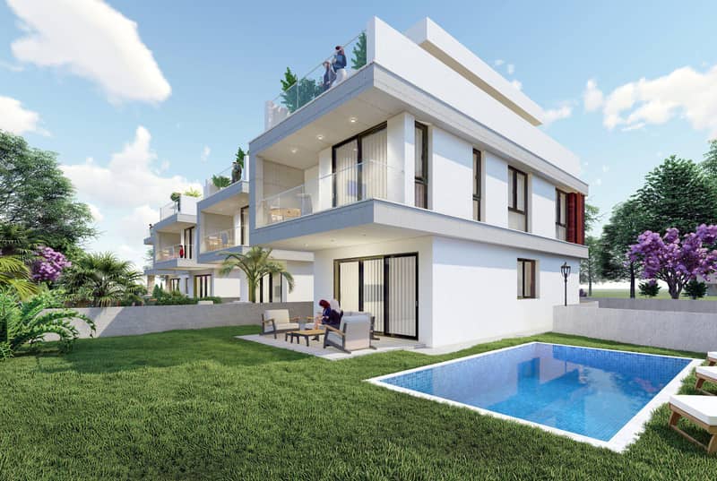2 new villas in residential complex in Agios Tychonas — photo 2