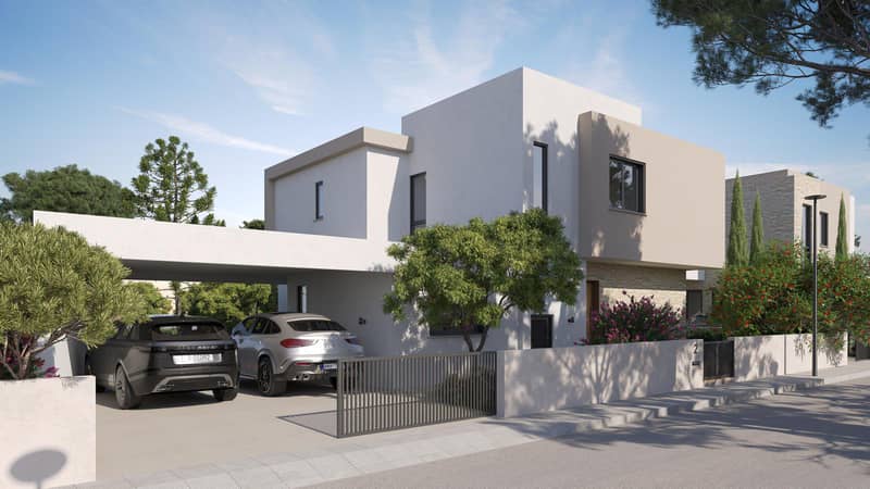 1 new villa in residential complex in Agios Tychonas — photo 8