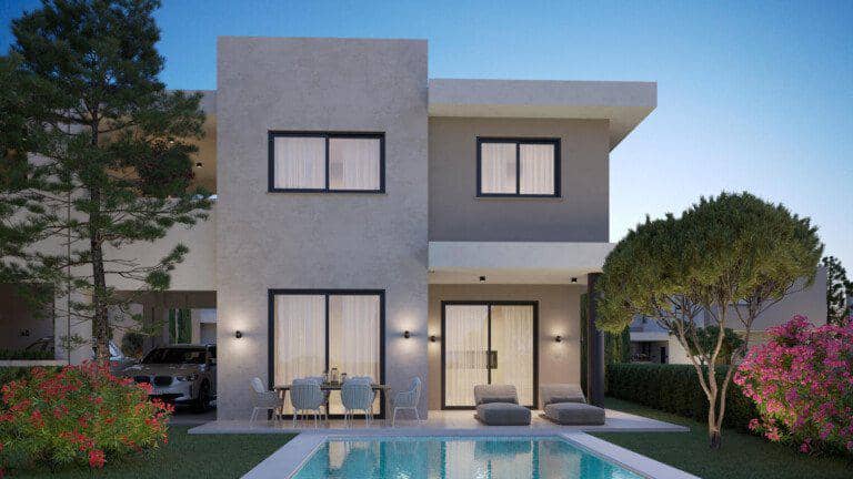 1 new villa in residential complex in Agios Tychonas — photo 5