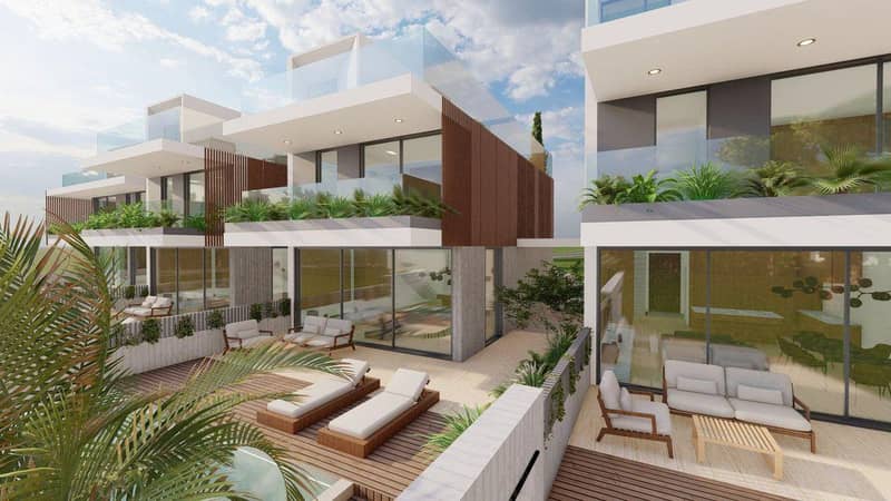 4 new villas in residential complex in Kissonerga — photo 4