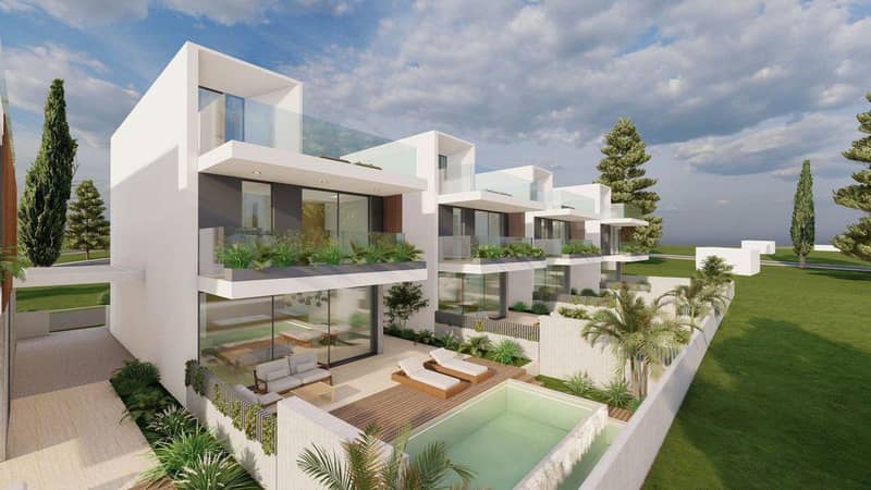 4 new villas in residential complex in Kissonerga — photo 3