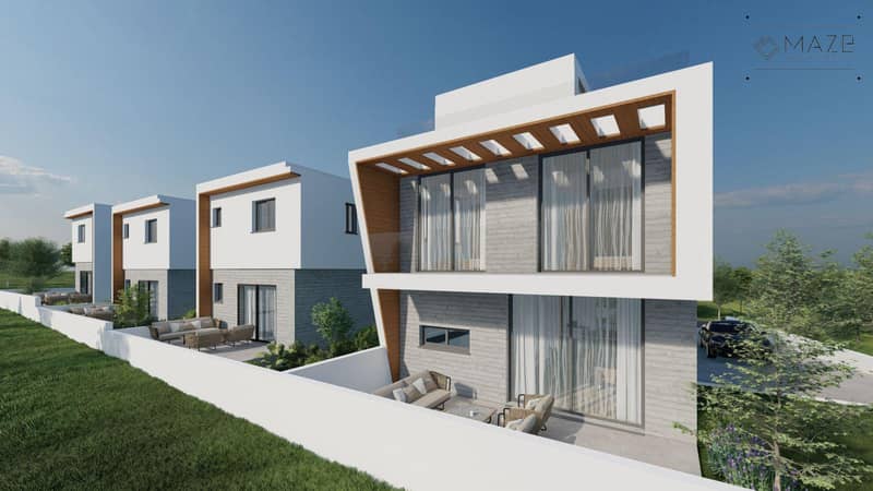 2 new villas in residential complex in Geroskipou — photo 5