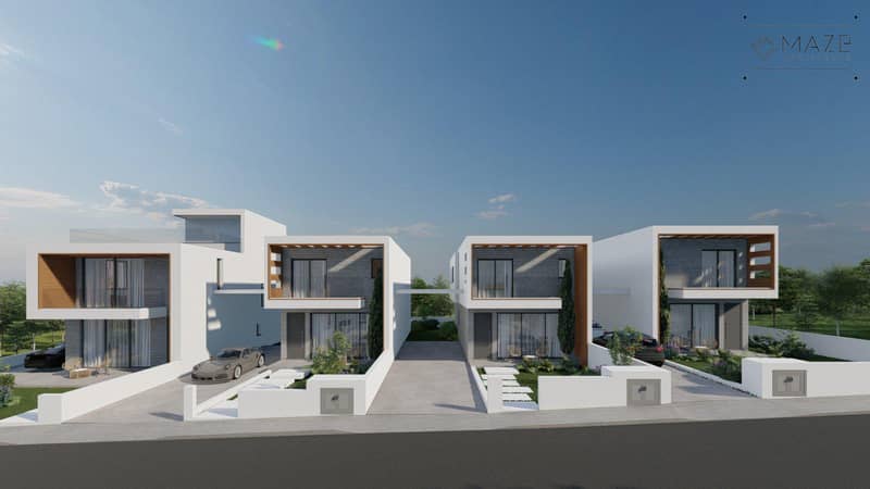 2 new villas in residential complex in Geroskipou — photo 3