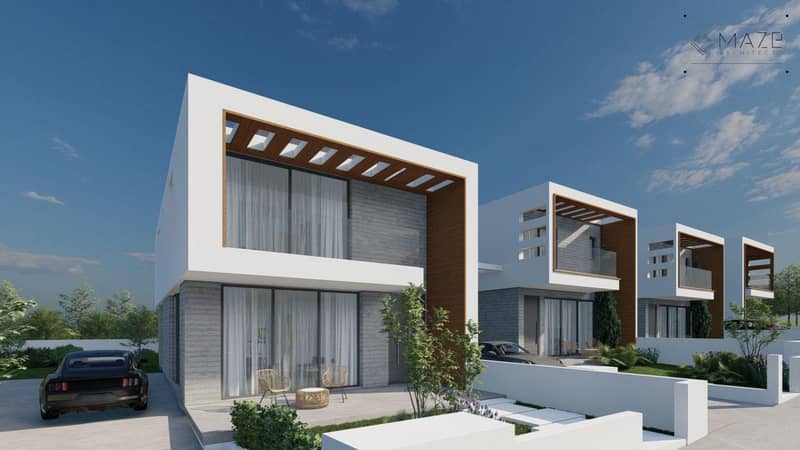 2 new villas in residential complex in Geroskipou — photo 4