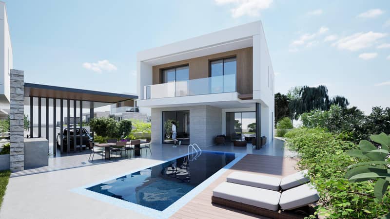 2 new villas in residential complex in Tala — photo 4