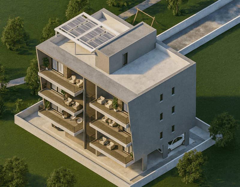 2 new flats in residential complex in Geroskipou — photo 4