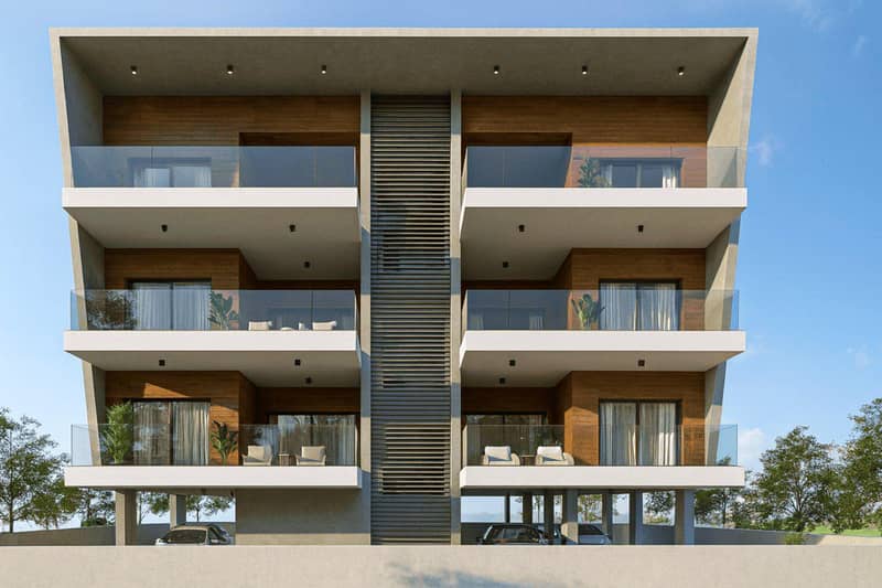 2 new flats in residential complex in Geroskipou — photo 2