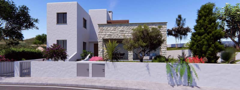 1 new villa in residential complex in Argaka — photo 4