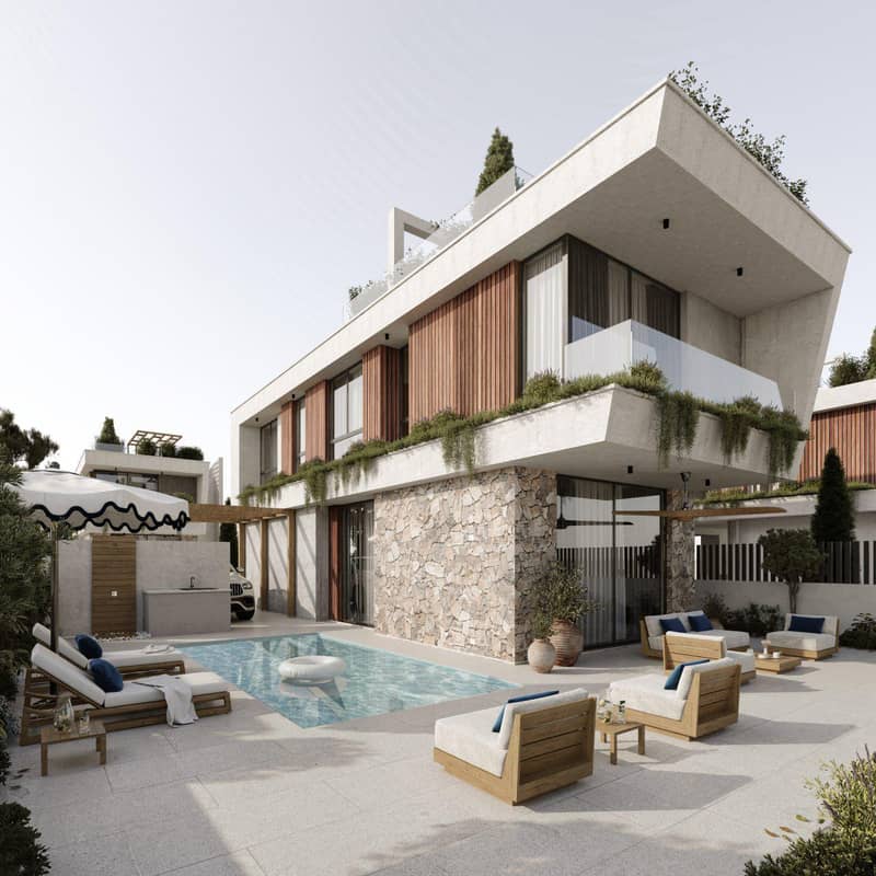 13 new villas in residential complex in Ayia Napa — photo 2
