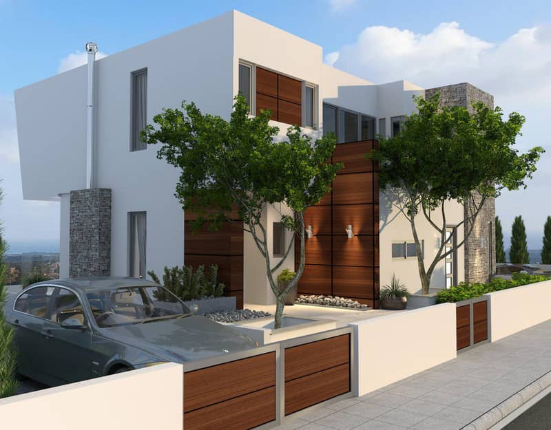5 new villas in residential complex in Geroskipou — photo 3