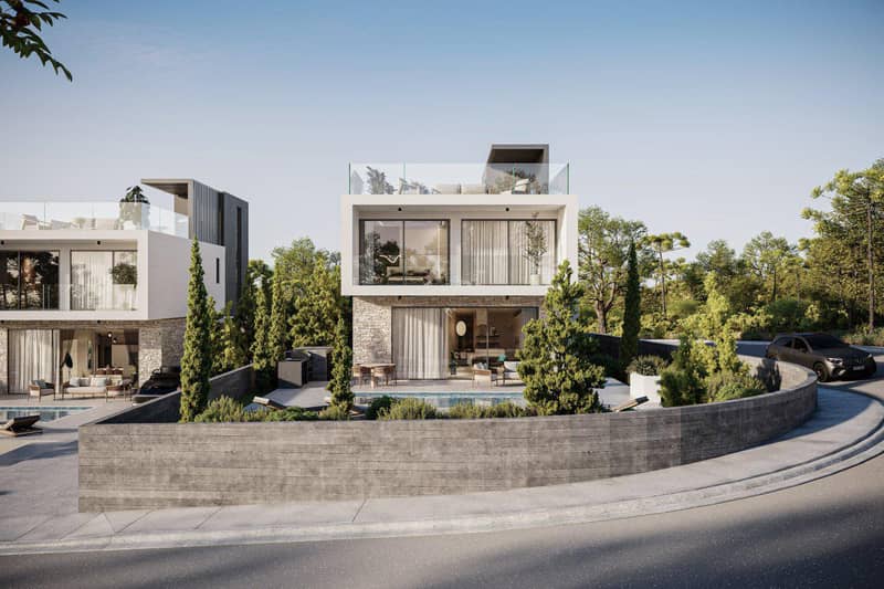 4 new villas in residential complex in Tala — photo 4