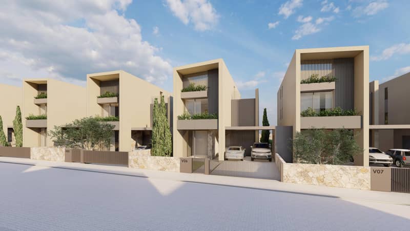 10 new villas in residential complex in Geroskipou — photo 9