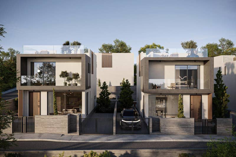 4 new villas in residential complex in Tremithousa — photo 2