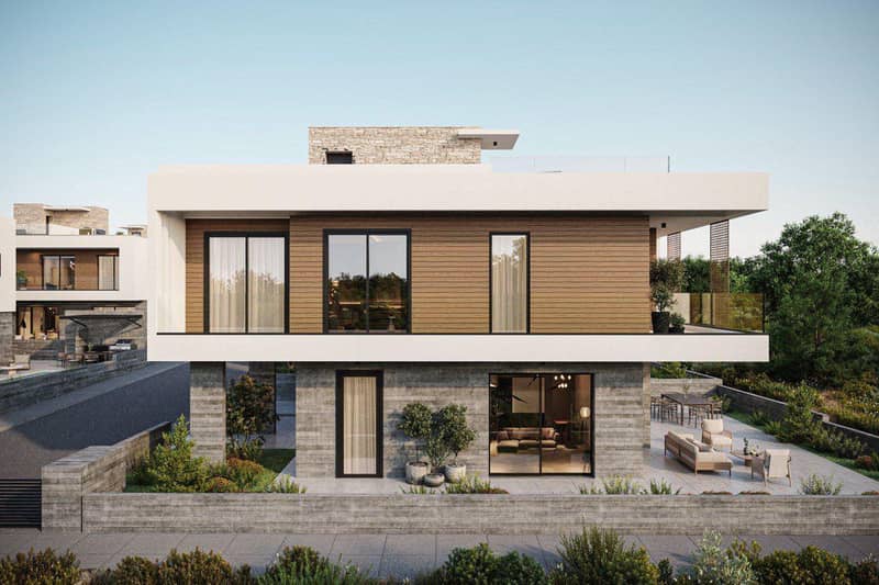 New two-storey villas in Agia Marinouda, Paphos, Cyprus — photo 15