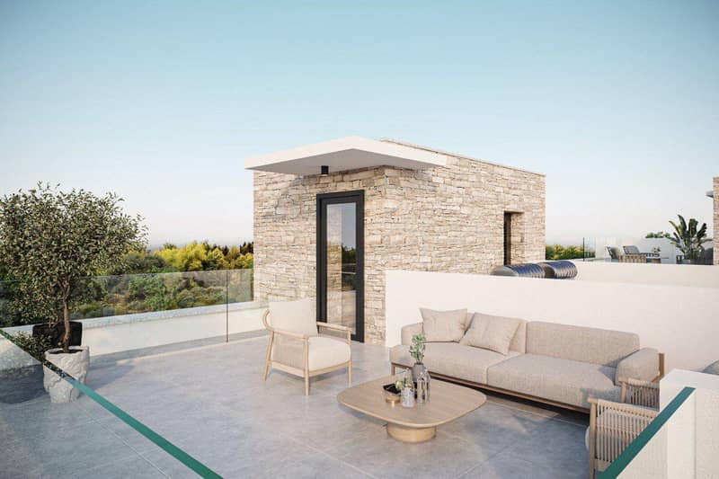 New two-storey villas in Agia Marinouda, Paphos, Cyprus — photo 12