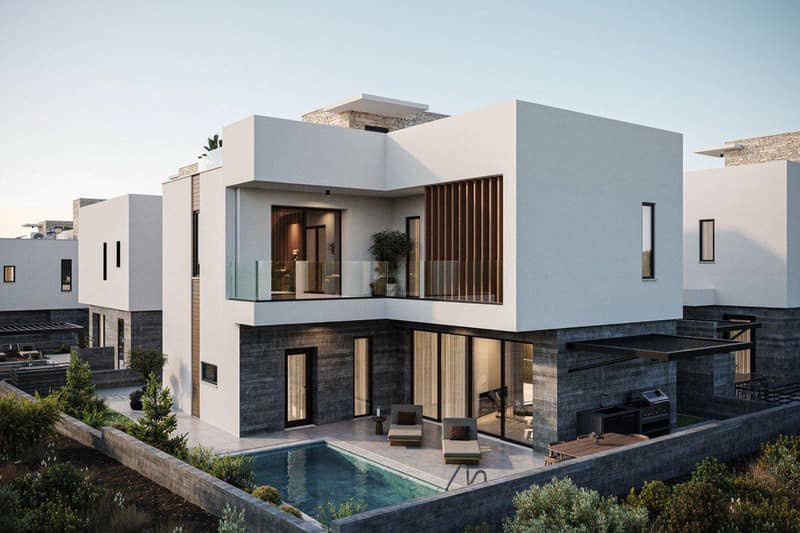 New two-storey villas in Agia Marinouda, Paphos, Cyprus — photo 6