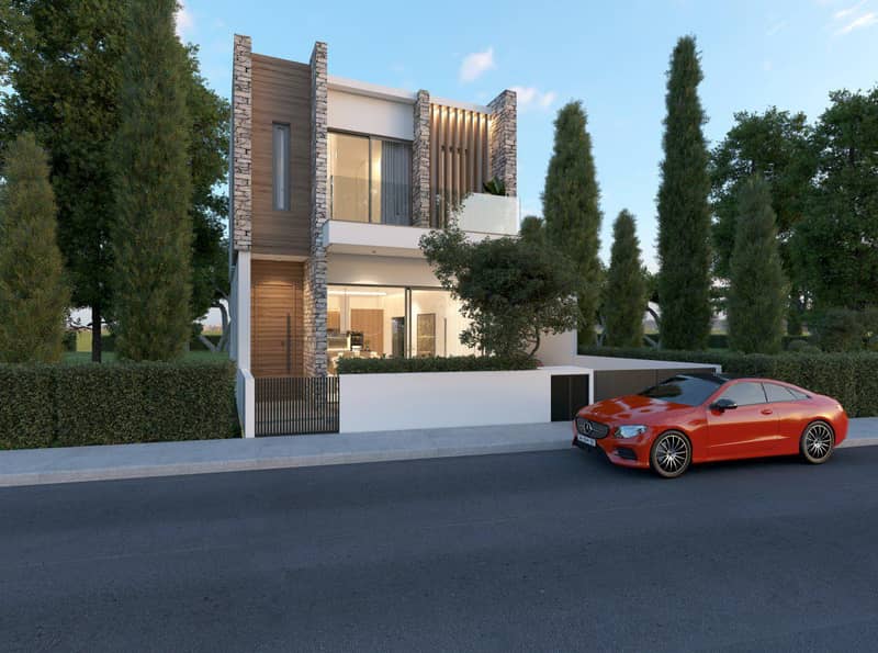 1 new villa in residential complex in Geroskipou — photo 2
