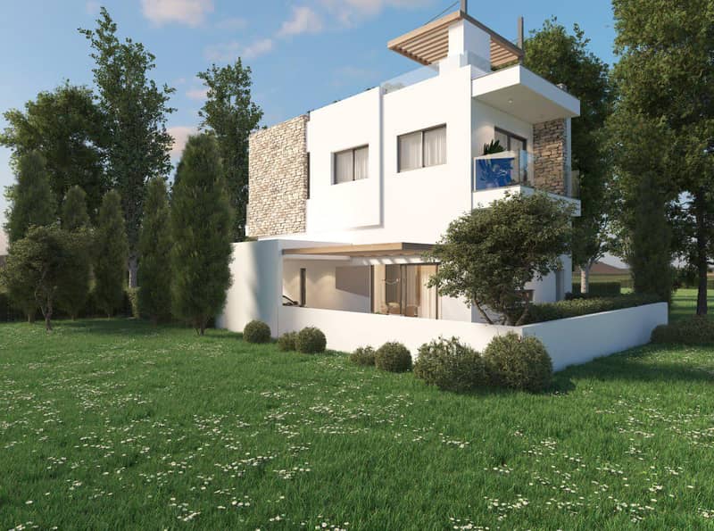 1 new villa in residential complex in Geroskipou — photo 4