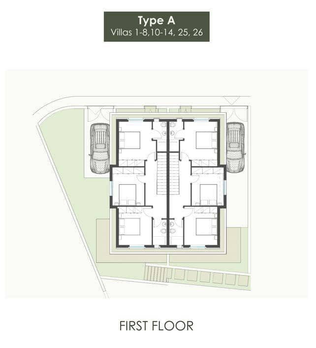 Contemporary villas and townhouses with a shared pool in the prestigious area of ​​Pegeia, Paphos, Cyprus — photo 20