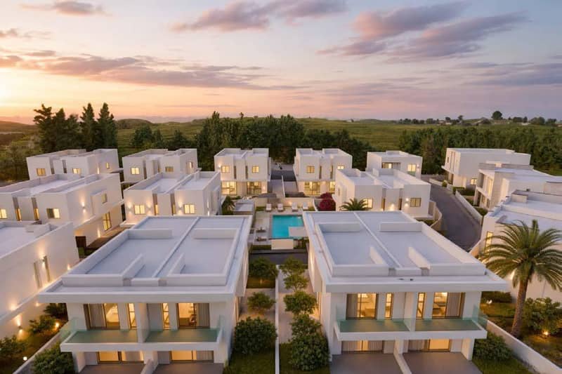 Contemporary villas and townhouses with a shared pool in the prestigious area of ​​Pegeia, Paphos, Cyprus — photo 17