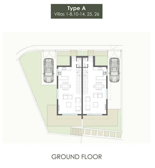 Contemporary villas and townhouses with a shared pool in the prestigious area of ​​Pegeia, Paphos, Cyprus — photo 19
