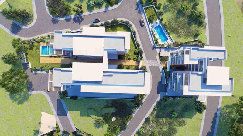 New apartment complex with swimming pools in Anavargos, Paphos, Cyprus — photo 5