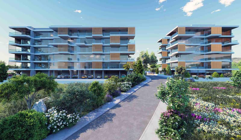 New apartment complex with swimming pools in Anavargos, Paphos, Cyprus — photo 3