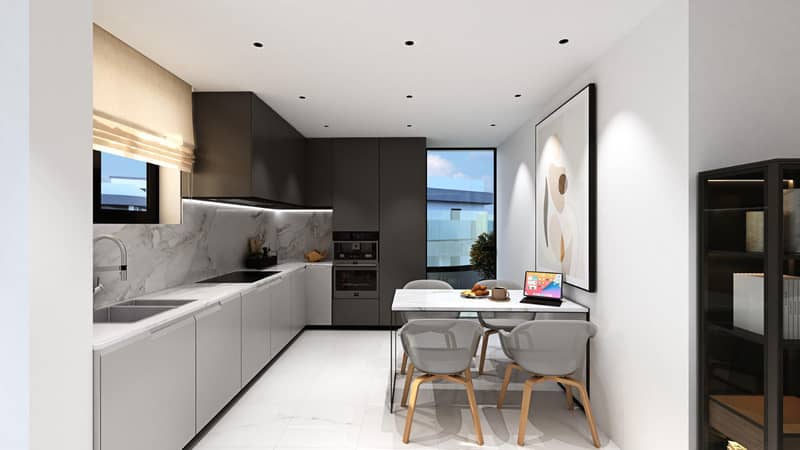4 new flats in residential complex in Livadia — photo 4