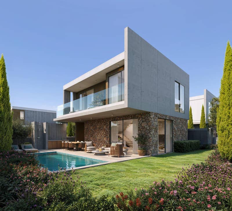3 new villas in residential complex in Paphos — photo 10