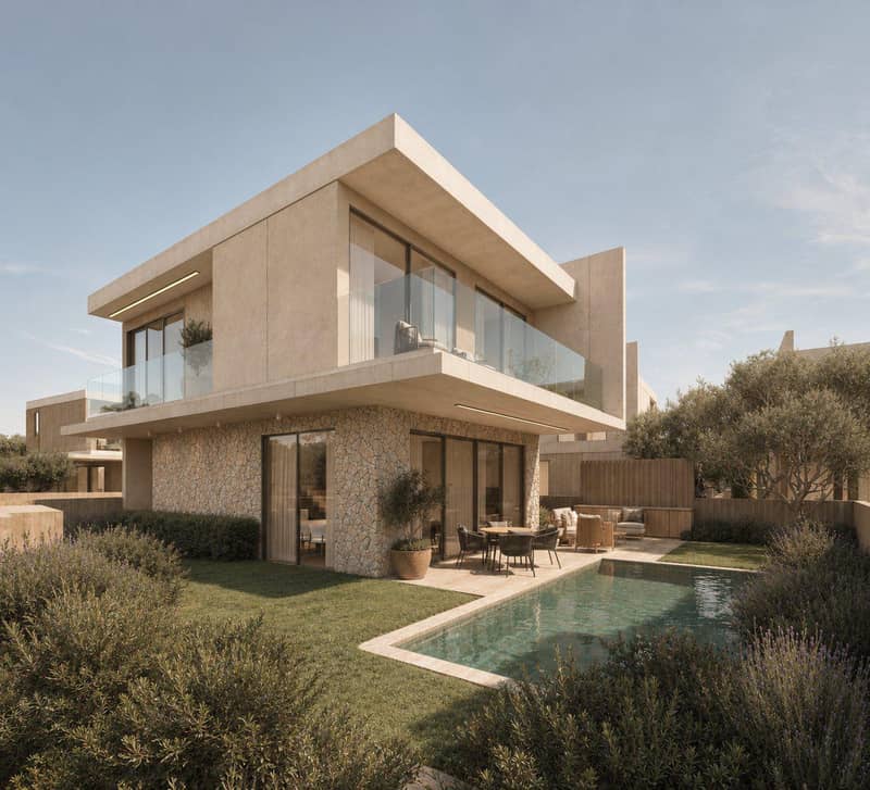 3 new villas in residential complex in Paphos — photo 6