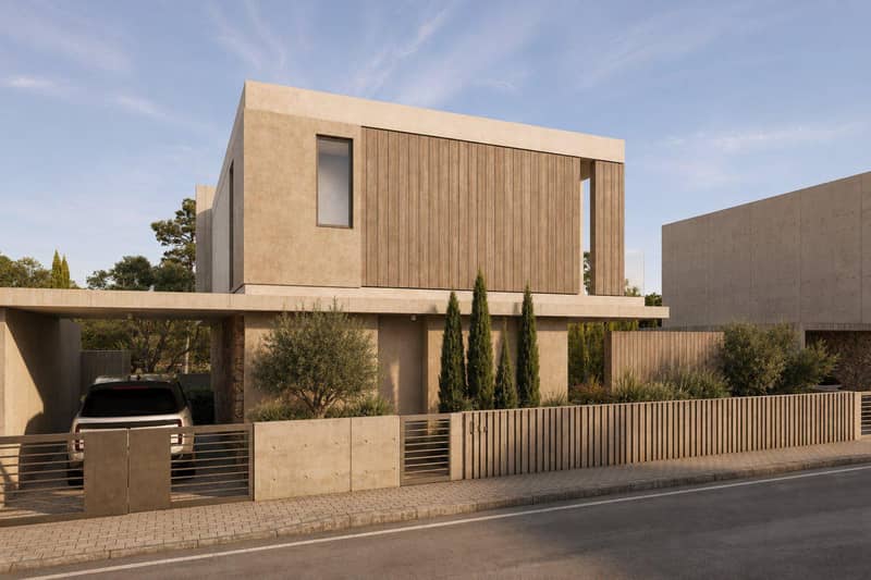 3 new villas in residential complex in Paphos — photo 4