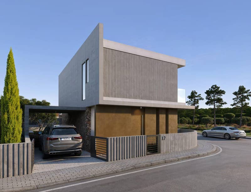3 new villas in residential complex in Paphos — photo 13