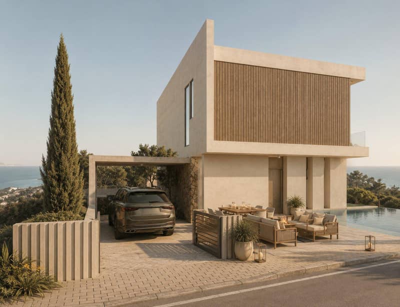 3 new villas in residential complex in Paphos — photo 5