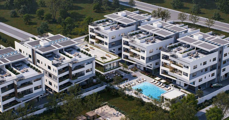 New apartments in a project with a swimming pool, garden, spa and parking, Geroskipou, Paphos, Cyprus — photo 2