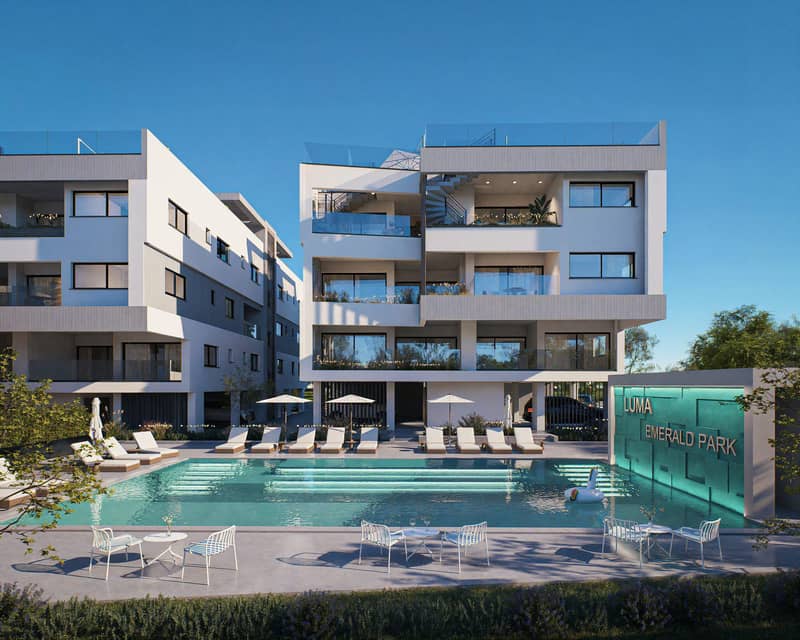 New apartments in a project with a swimming pool, garden, spa and parking, Geroskipou, Paphos, Cyprus — photo 3