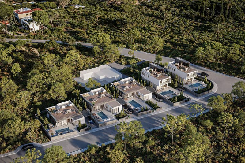 Luxury villas with pools and panoramic sea views in Tala, Paphos, Cyprus — photo 17