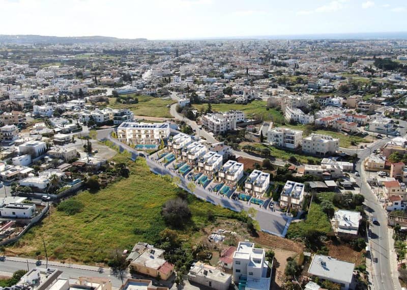 New apartments with a shared pool in Chloraka, Paphos, Cyprus — photo 11
