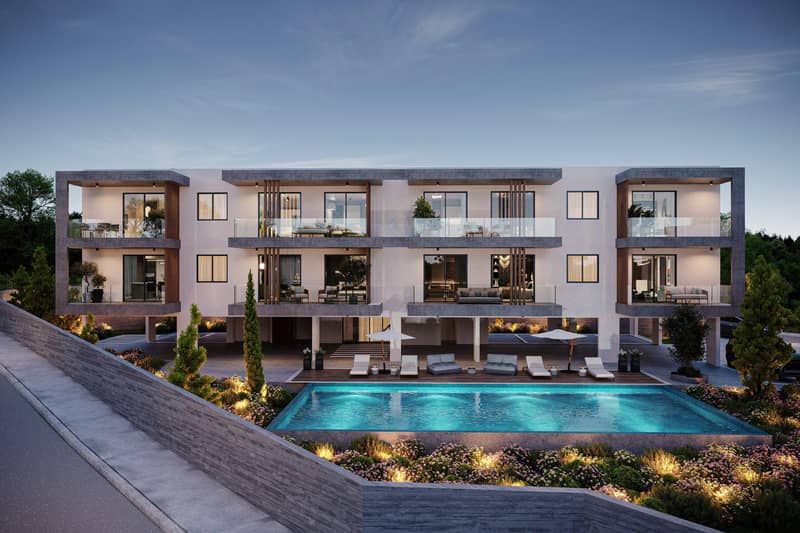 New apartments with a shared pool in Chloraka, Paphos, Cyprus — photo 2