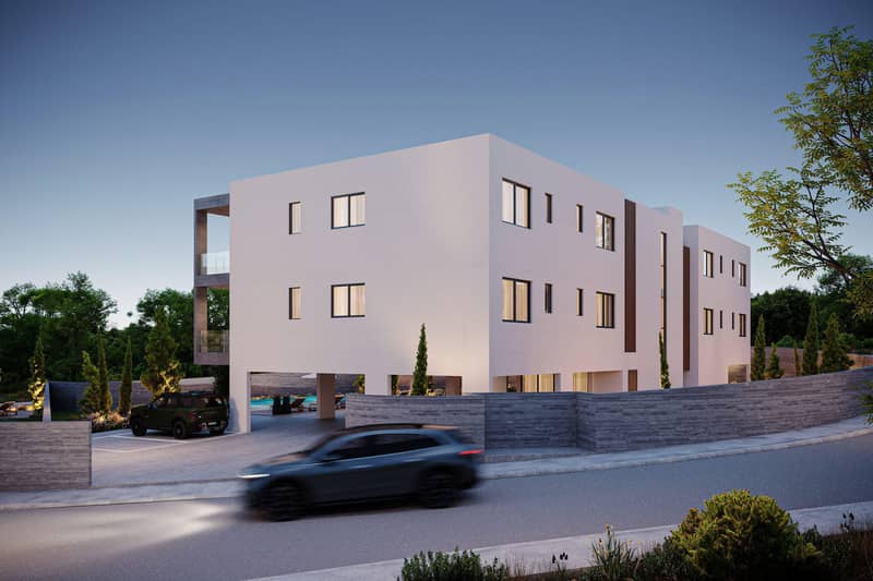 New apartments with a shared pool in Chloraka, Paphos, Cyprus — photo 5