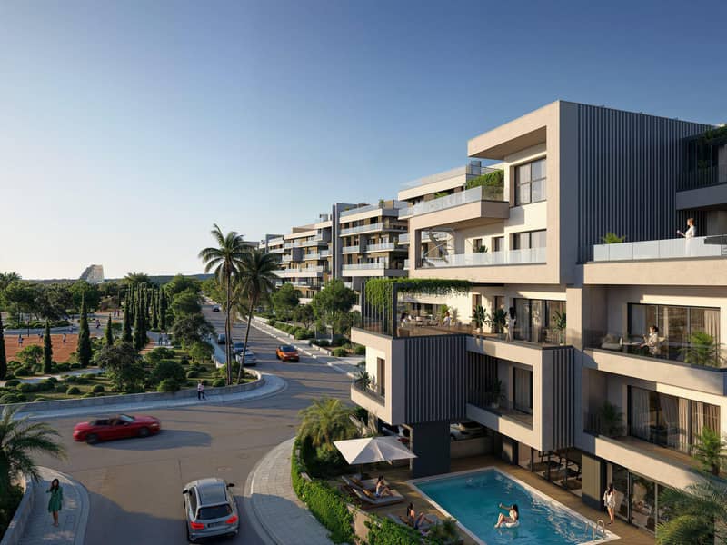 New, cozy complex with a parking in Zakaki, Limassol, Cyprus — photo 2
