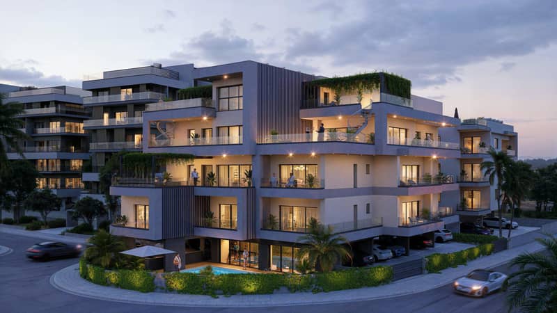 New, cozy complex with a parking in Zakaki, Limassol, Cyprus — photo 5