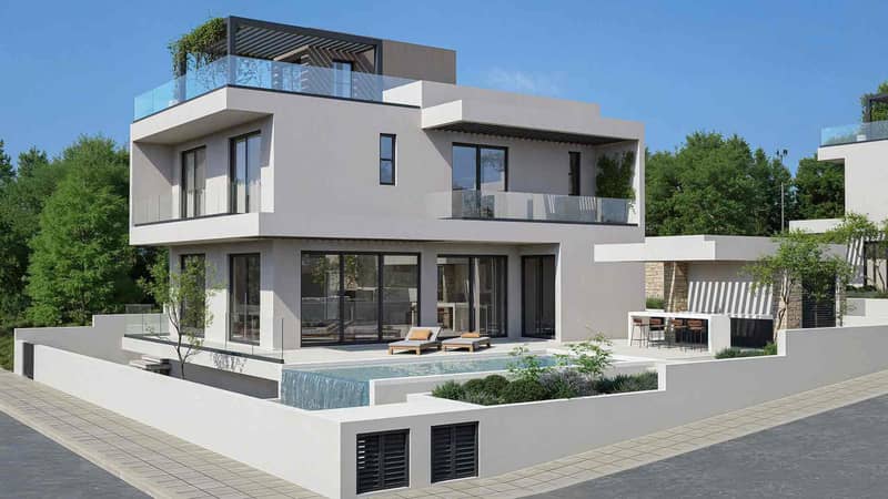 New boutique development of luxury villas with private pools in Paphos, Cyprus — photo 3