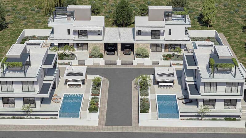 New boutique development of luxury villas with private pools in Paphos, Cyprus — photo 12