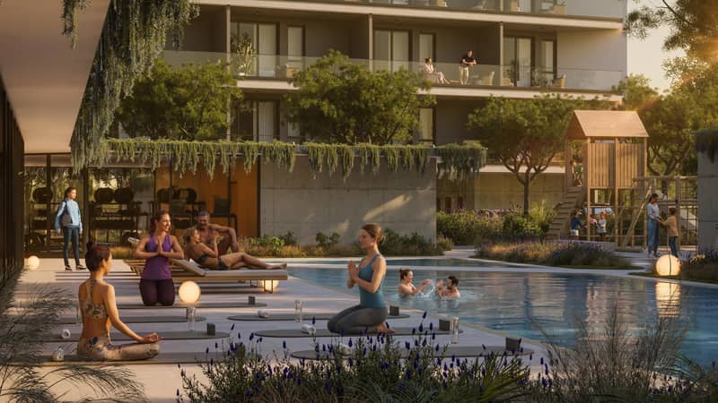 New complex with a swimming pool, gym and sauna 400 m from the university, Kato Polemidia, Limassol, Cyprus — photo 5