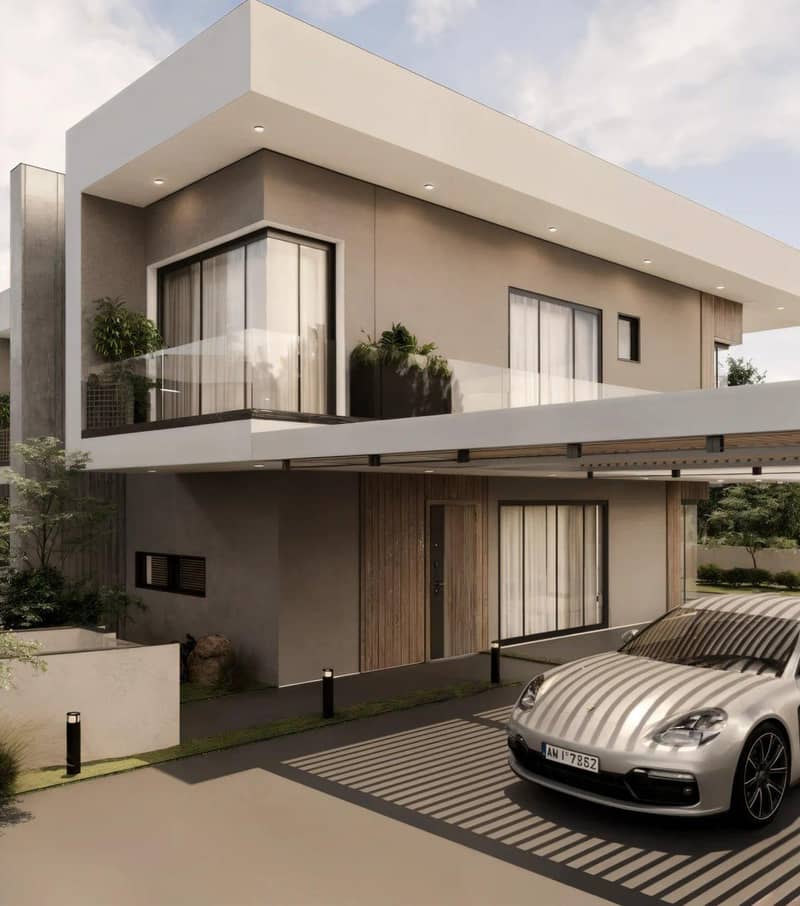 8 new villas in residential complex in Larnaca — photo 3