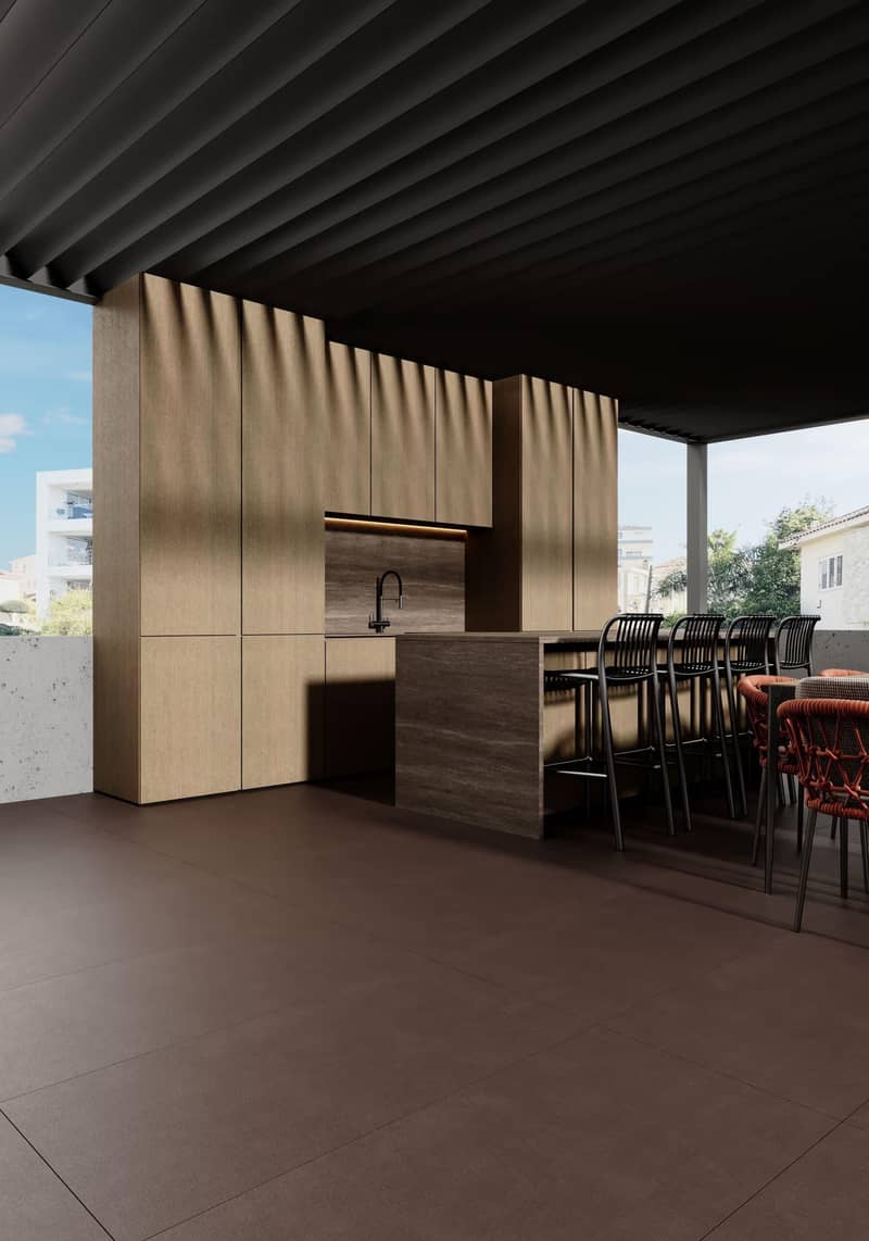 New apartment complex with a gym and barbecue area in Panthea, Limassol, Cyprus — photo 4