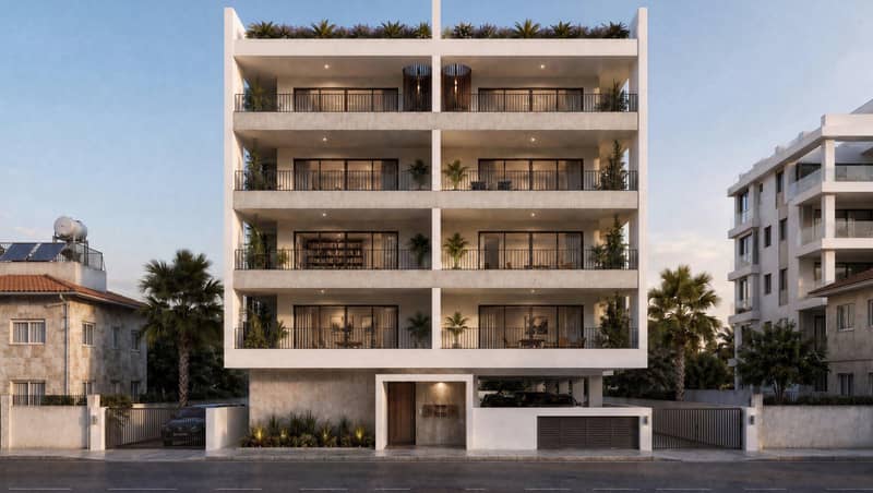 New cozy complex with a parking in the Neapolis area of Limassol, Cyprus — photo 2